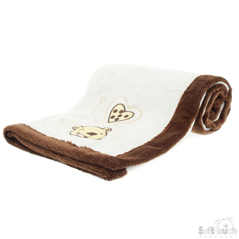 Deluxe Mink'I Love...Emb' Wrap No. FBP94