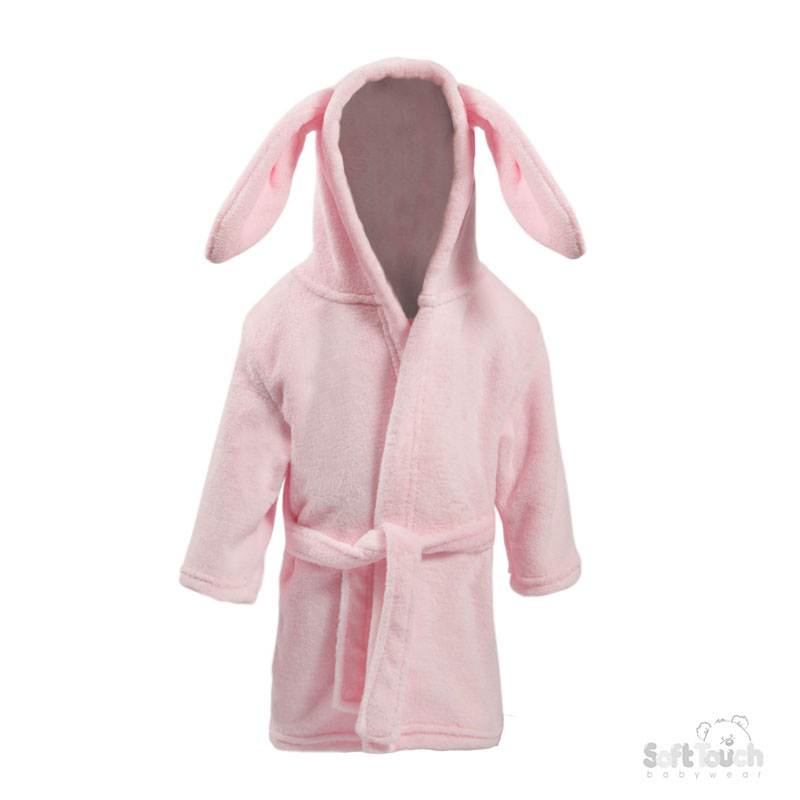 Pink Hooded Robe W/Ears No. FBR13-P