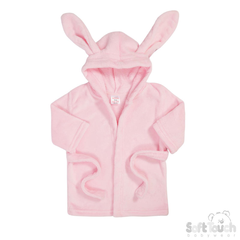 Pink Hooded Robe W/Ears No. FBR13-P