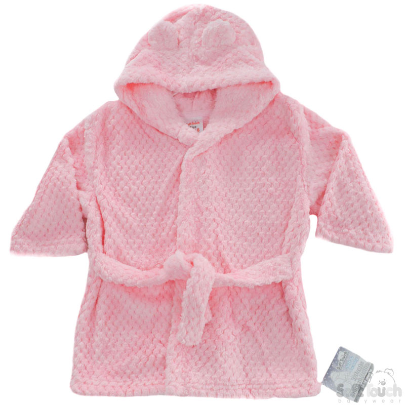Pink 'Honeycomb' Hooded Robes No. FBR41-P