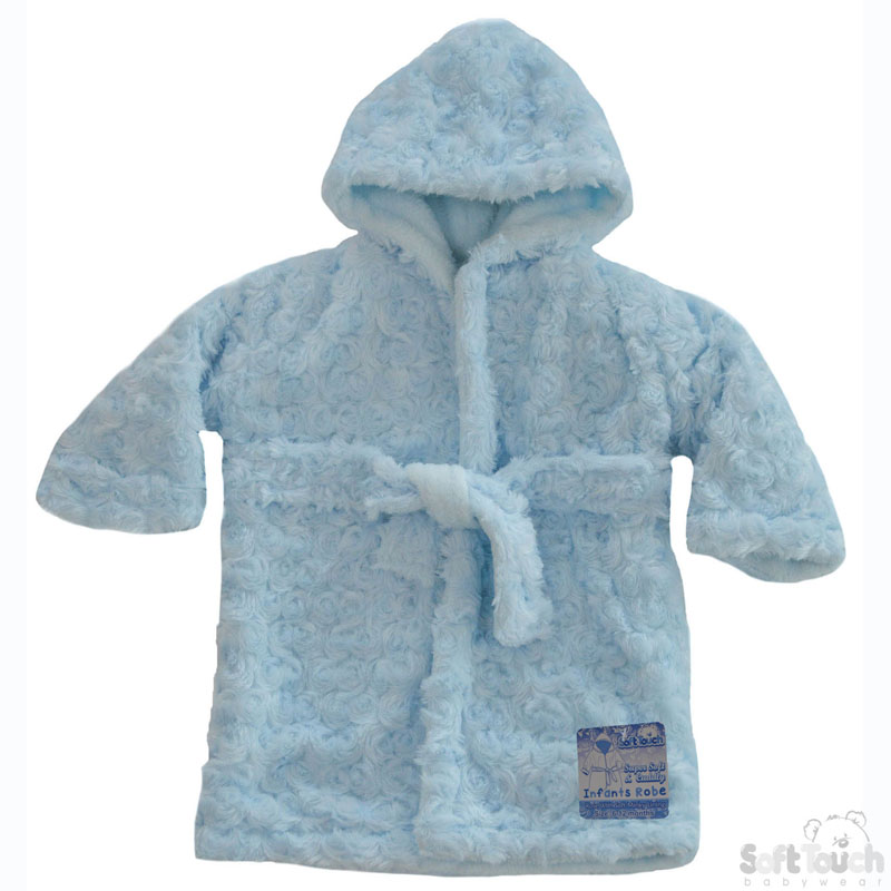 Blue Rose Hooded Robe No. FBR43-B