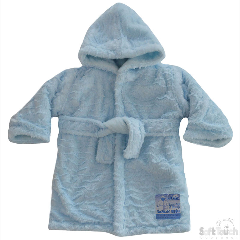 Blue Layered Hooded Robe No. FBR45-B