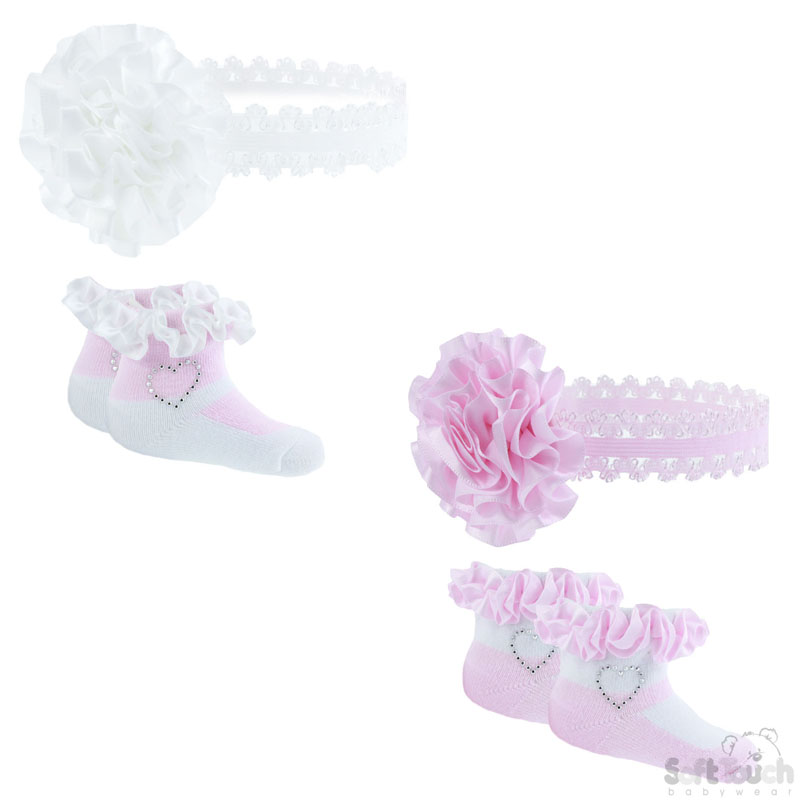 Girls Headband & Socks Set No. GS45