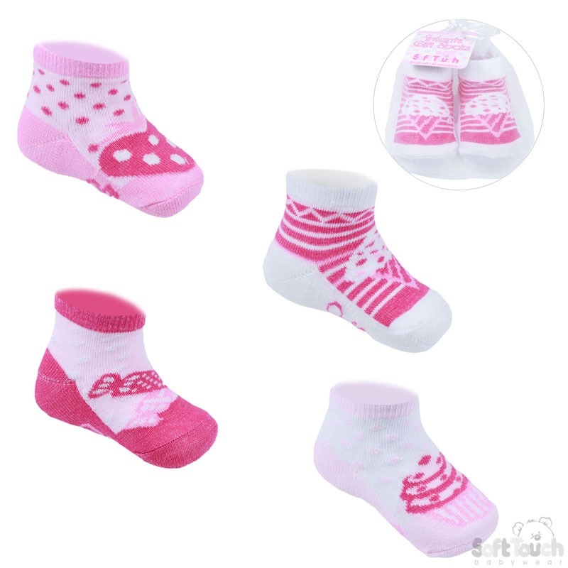 Girls Printed Socks No. GS90-16