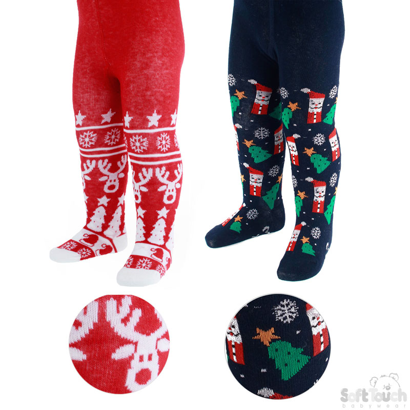 Printed Xmas Tights (2 Design) No. GT34-X