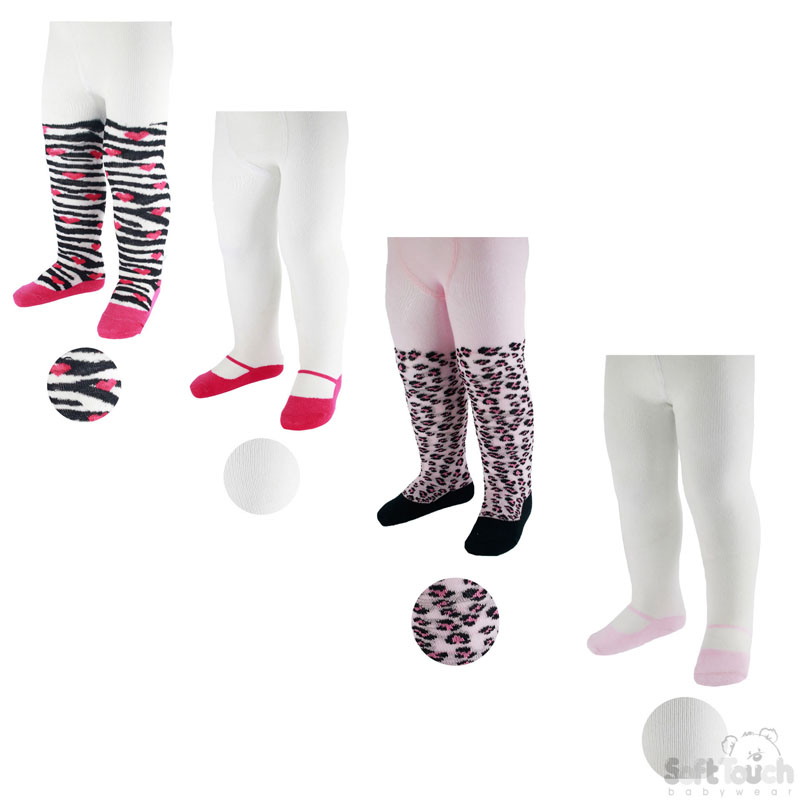 Infants 2 Pack Cotton Tights No. GT50