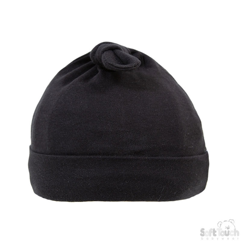 Black Knotty Hat No. H23-BLK