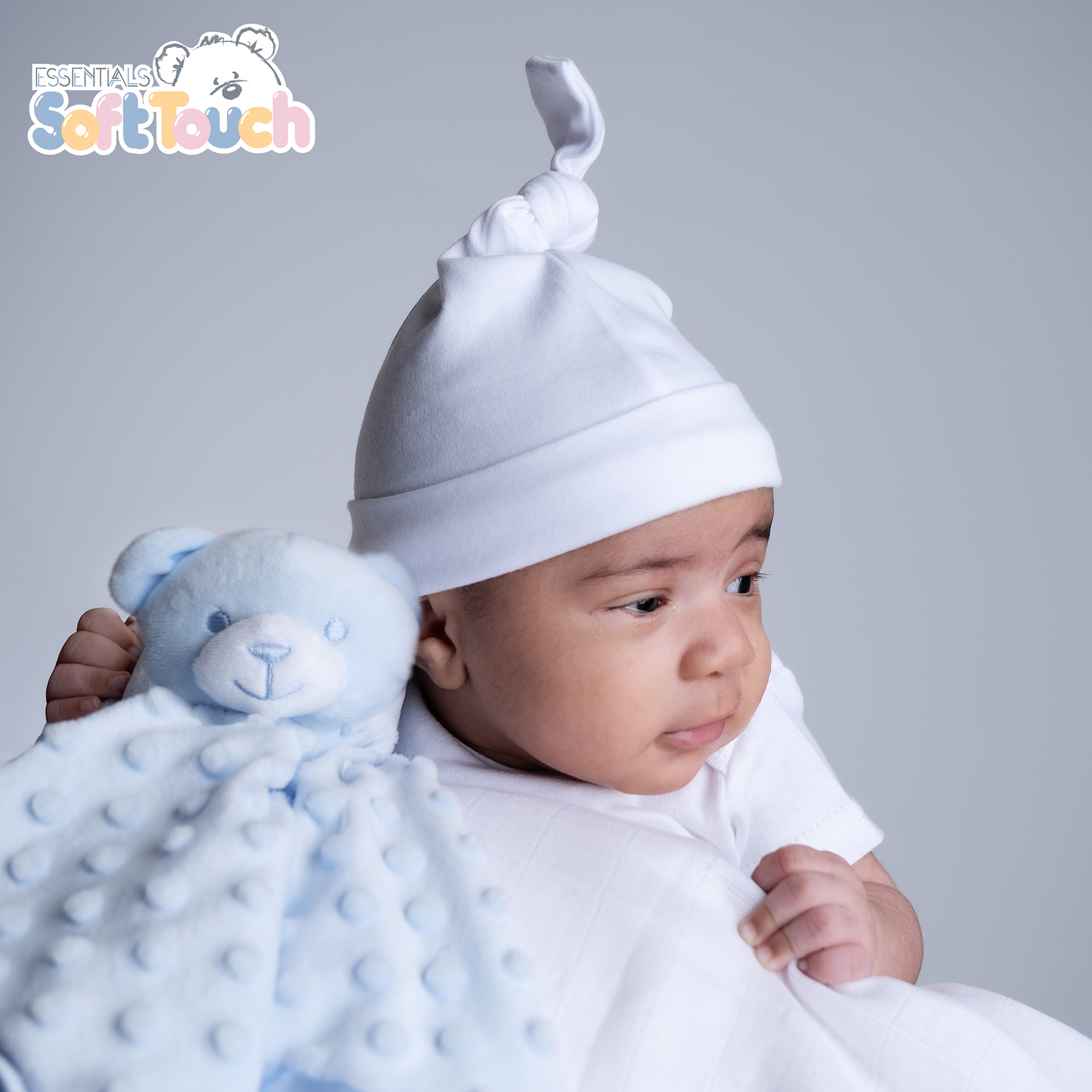 White 'Knotty' Hat No. H23-W