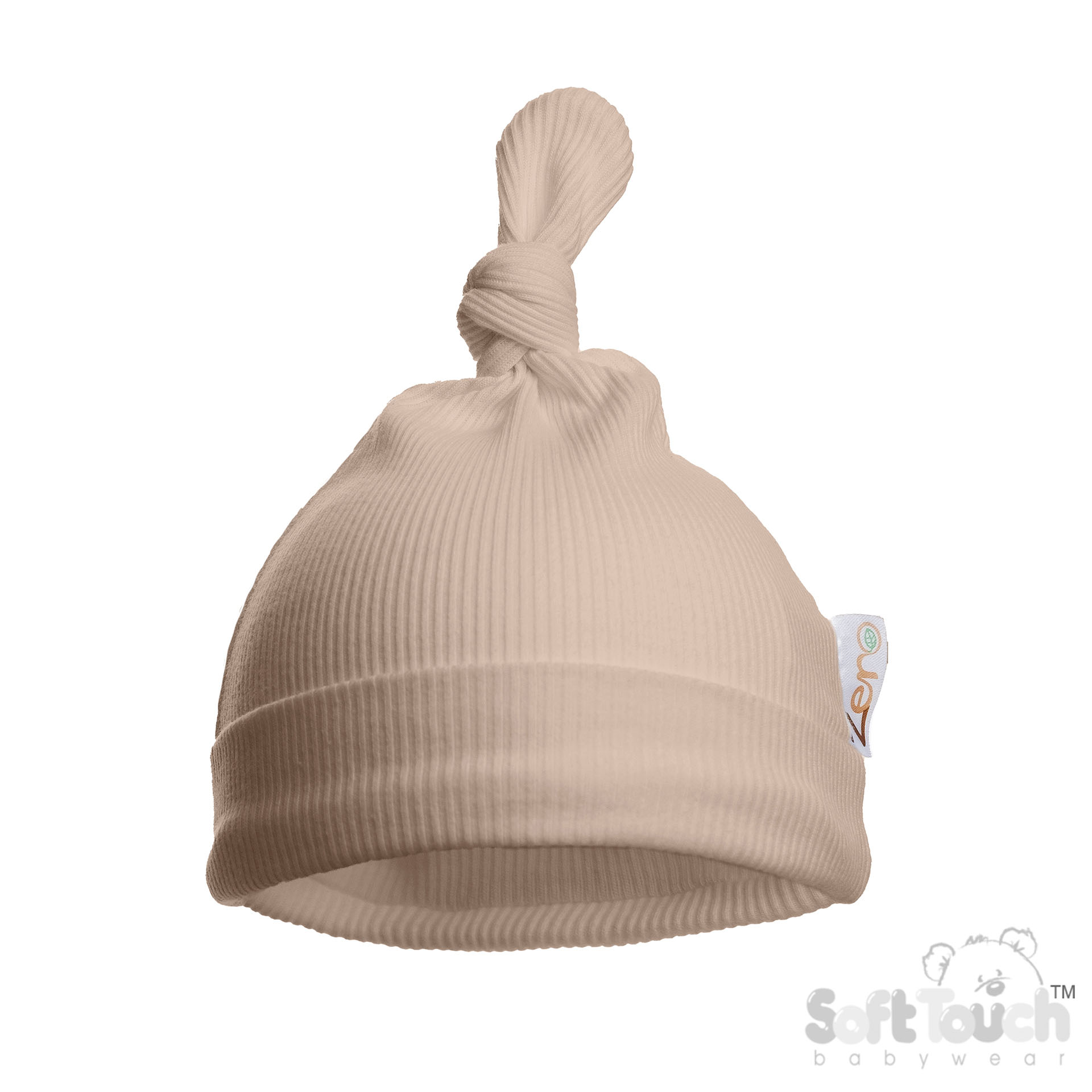 Biscuit Ribbed Knotty Hat No. H4500-BI