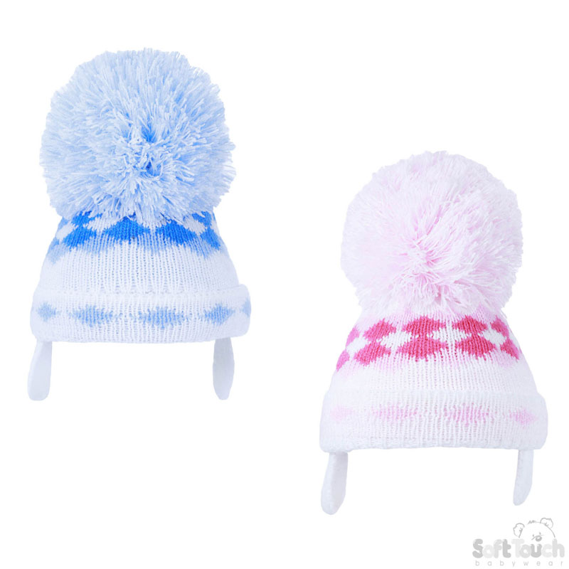 Woven Hat W/Checks Design No.H484-SM