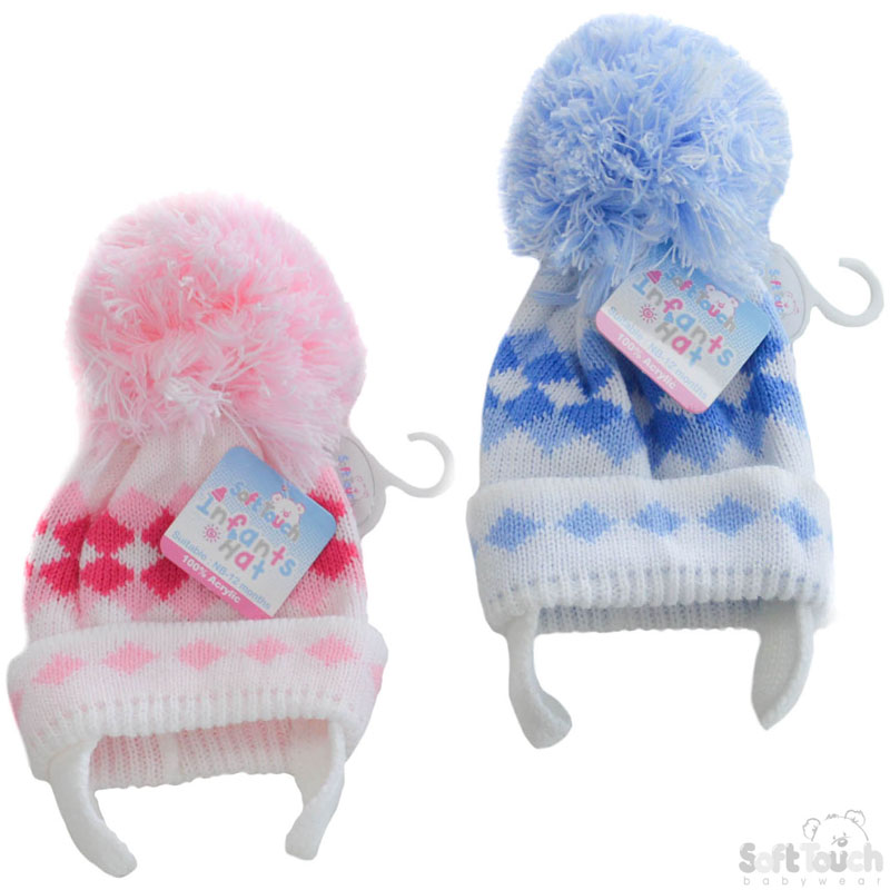 Woven Hat W/Checks Design No.H484-SM