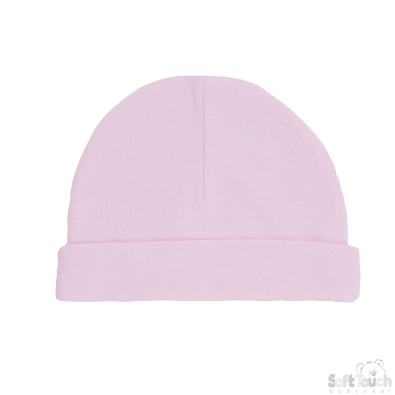 Infants Plain Pink Hats No.H5-P