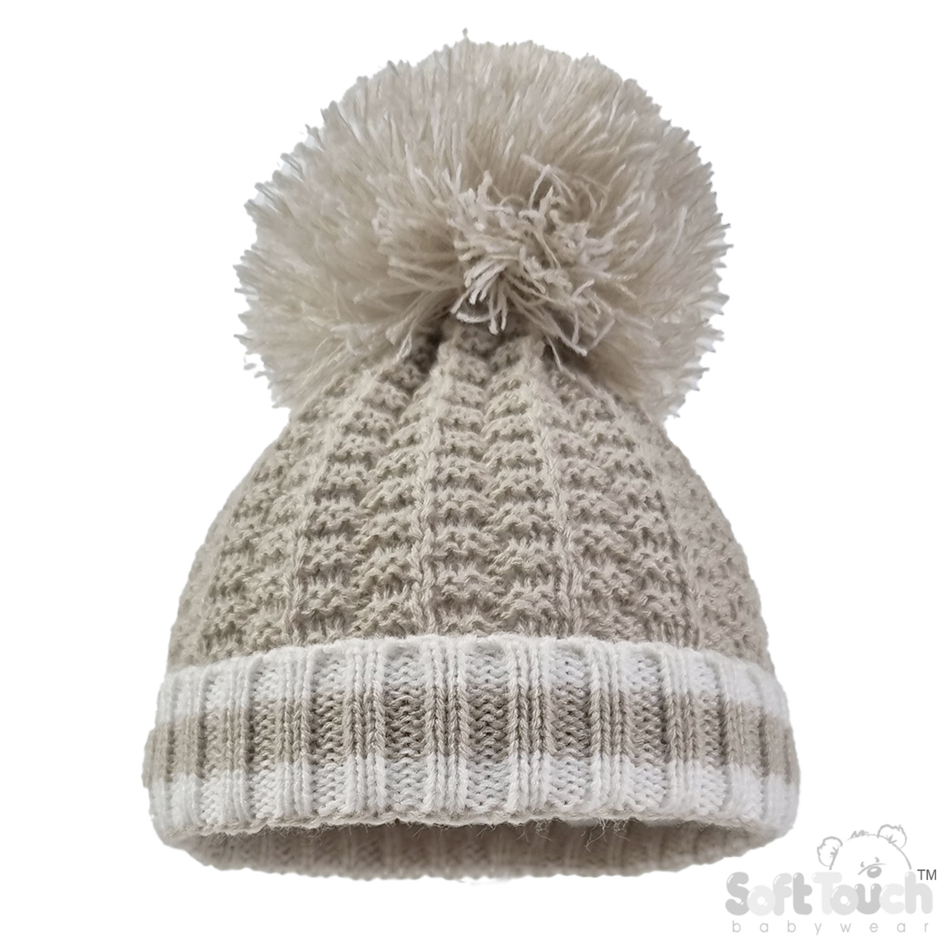 Biscuit Ribbed Hat : No. H648-BI-BP