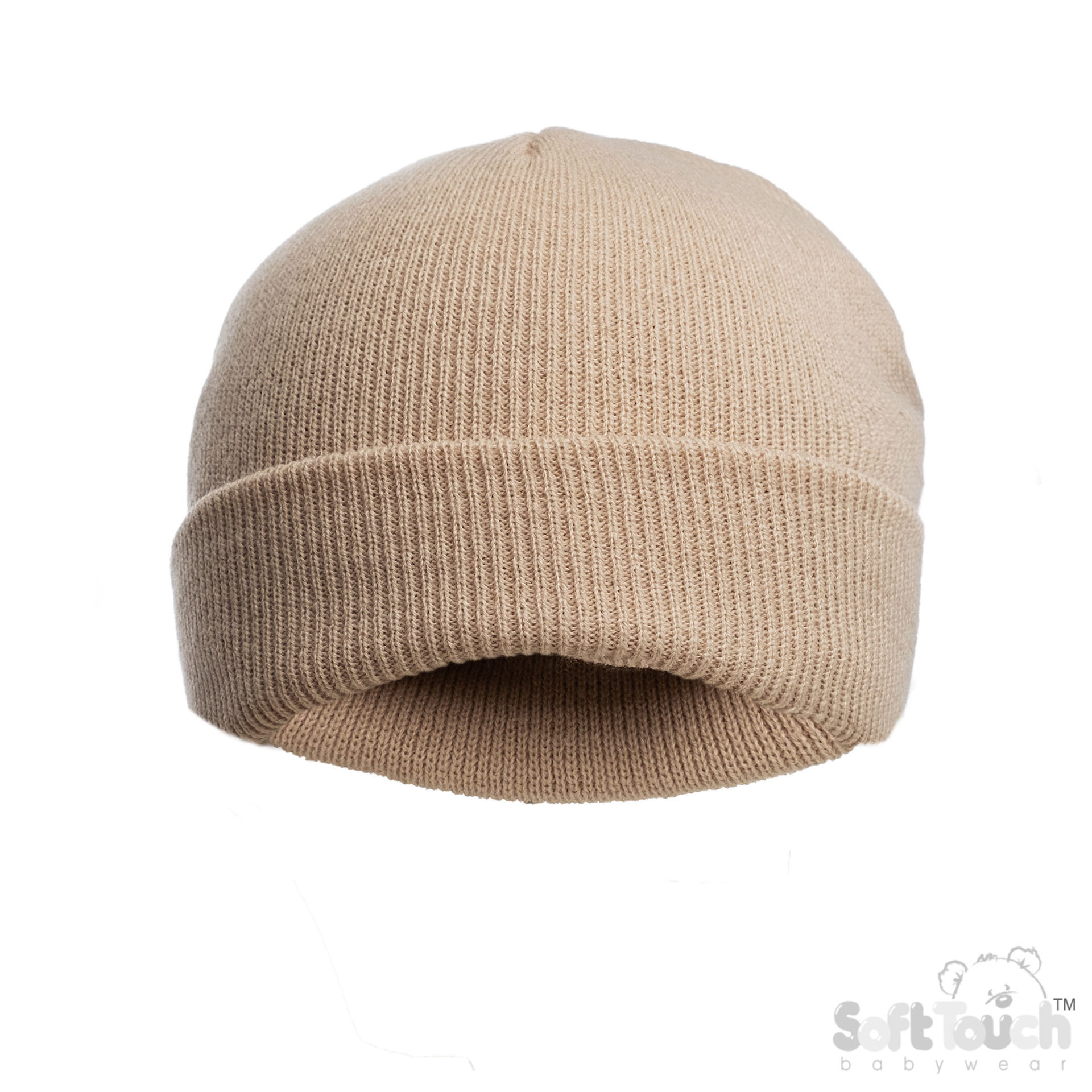 Biscuit Infants (NB-12m) Acrylic Brushed Hat : H702-BI