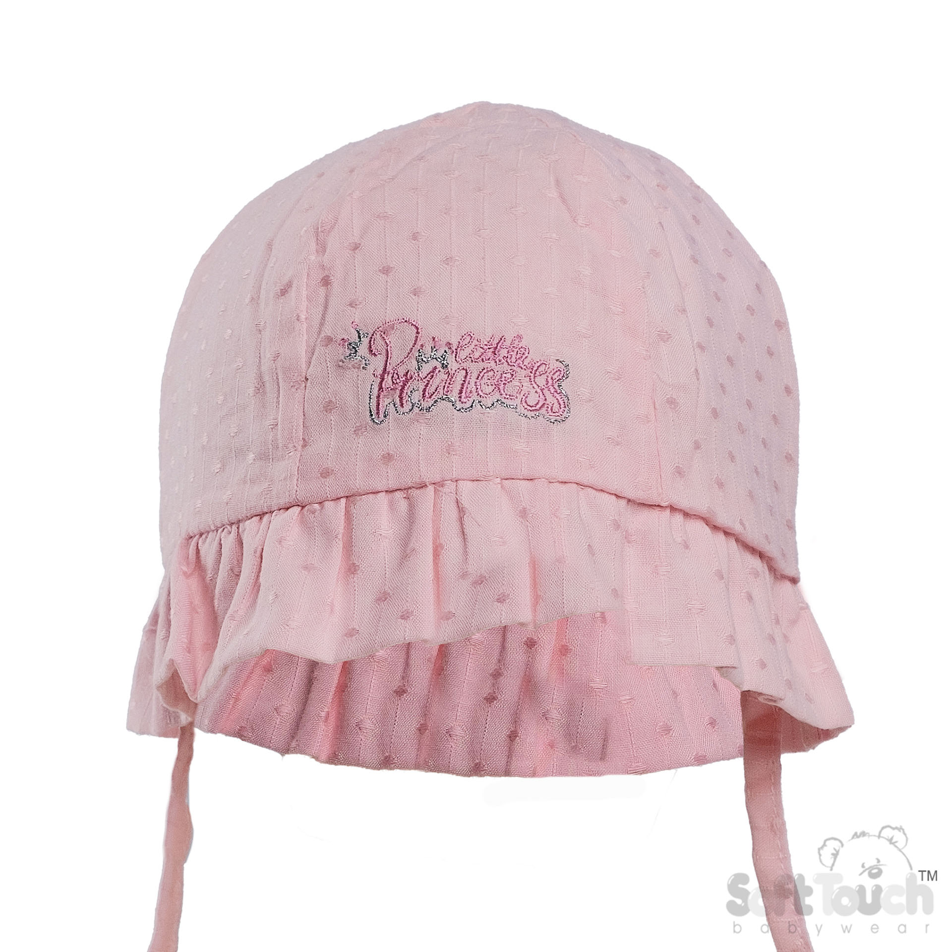 Pink Hat w/Little Princess Emb No. H84-P