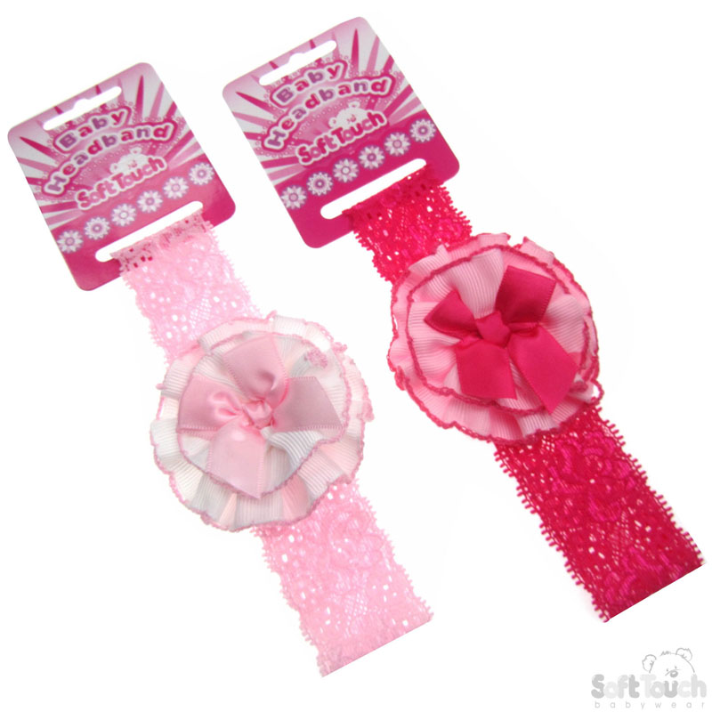 Infant Headband W/Flower No. HB56