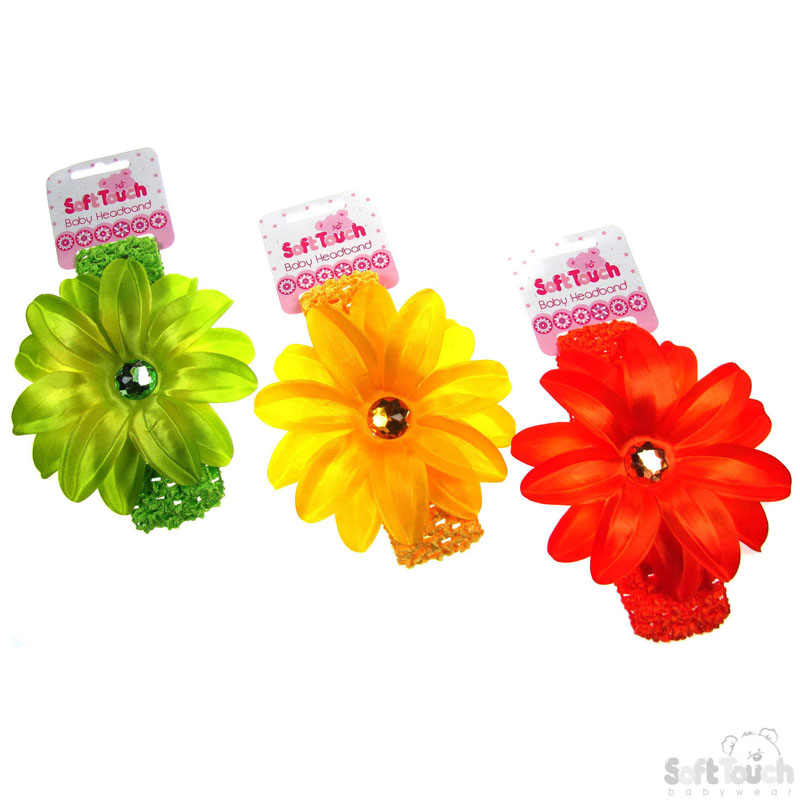Infants Headband W/Lily Flower No. HB74