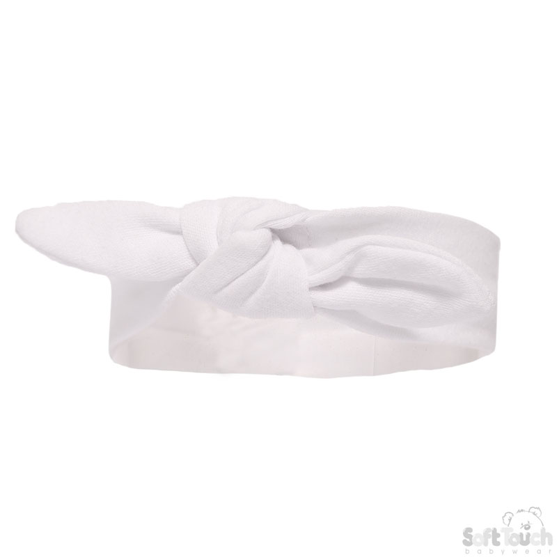 White Knotty Headband No. HB88-W