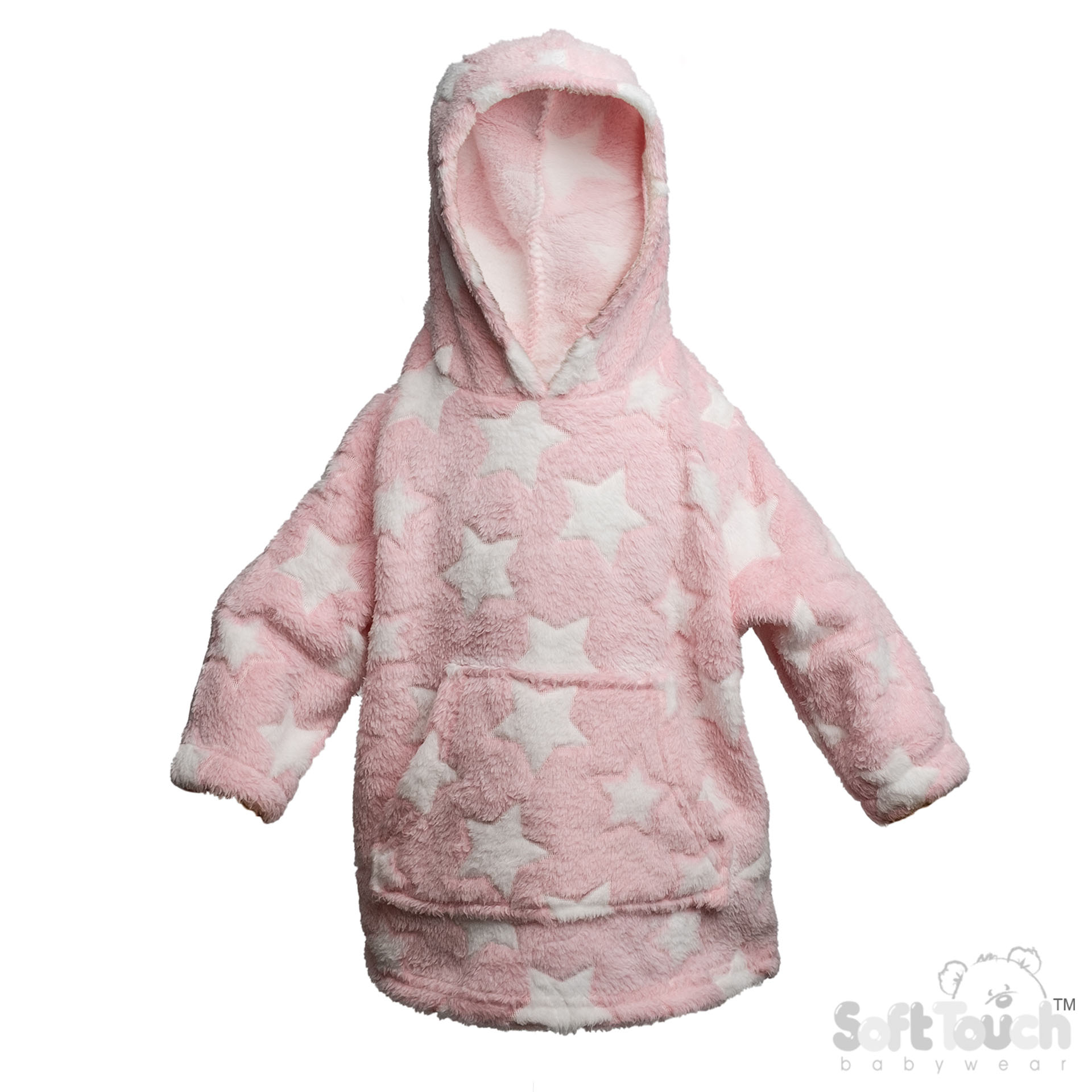 Pink Stars Hoodies : HD116-P
