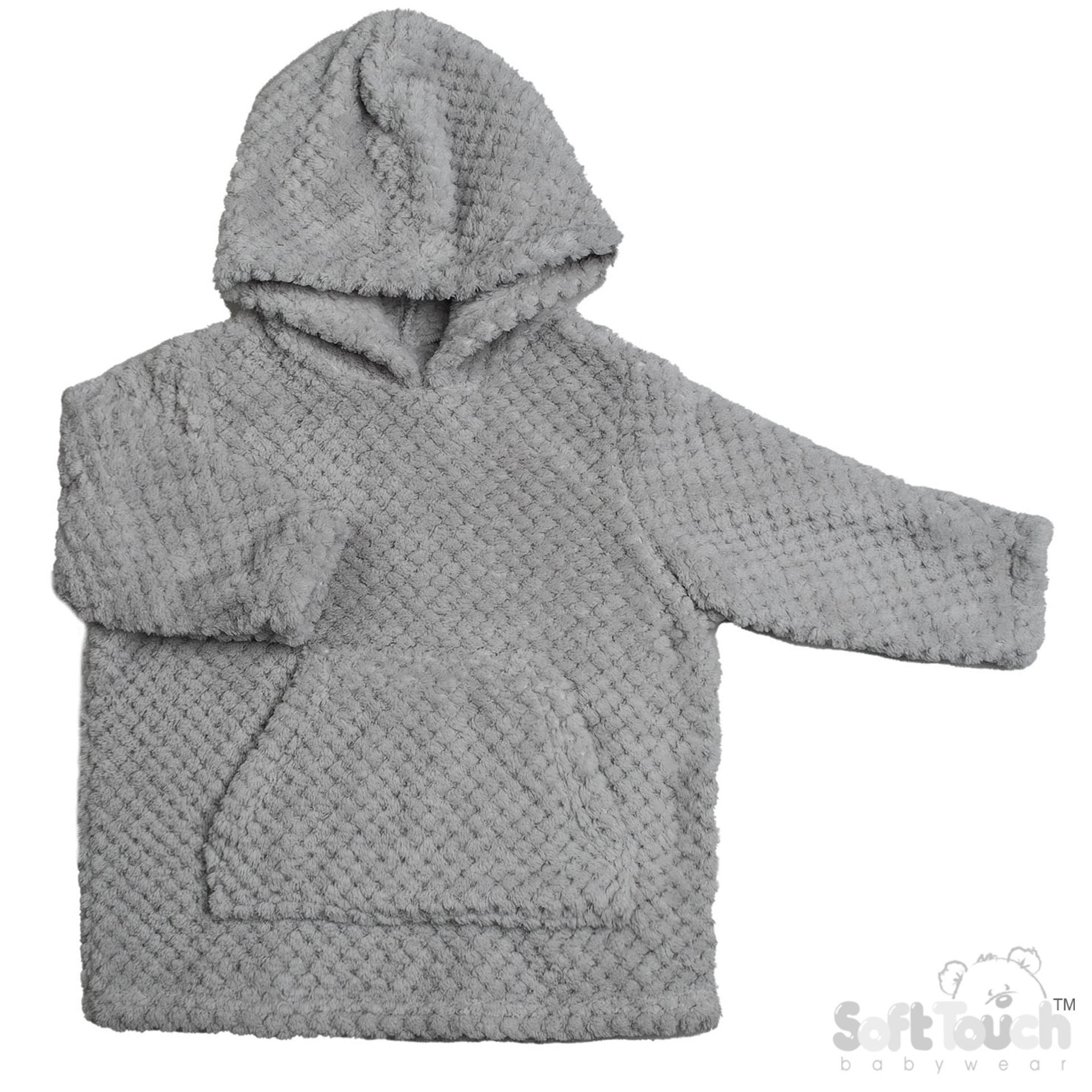 Grey Waffle Hoodies : HD210-G