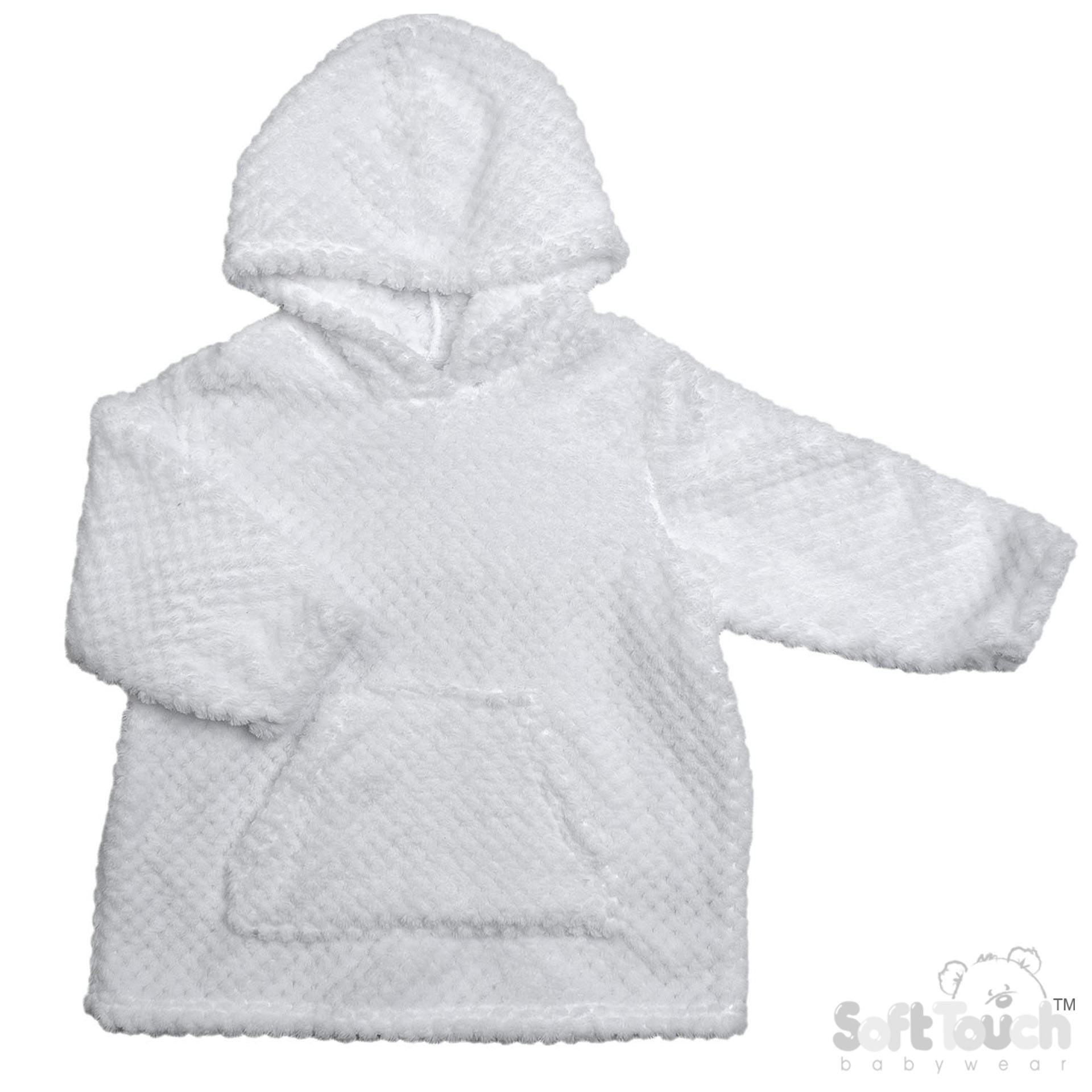 White Waffle Hoodies : HD210-W