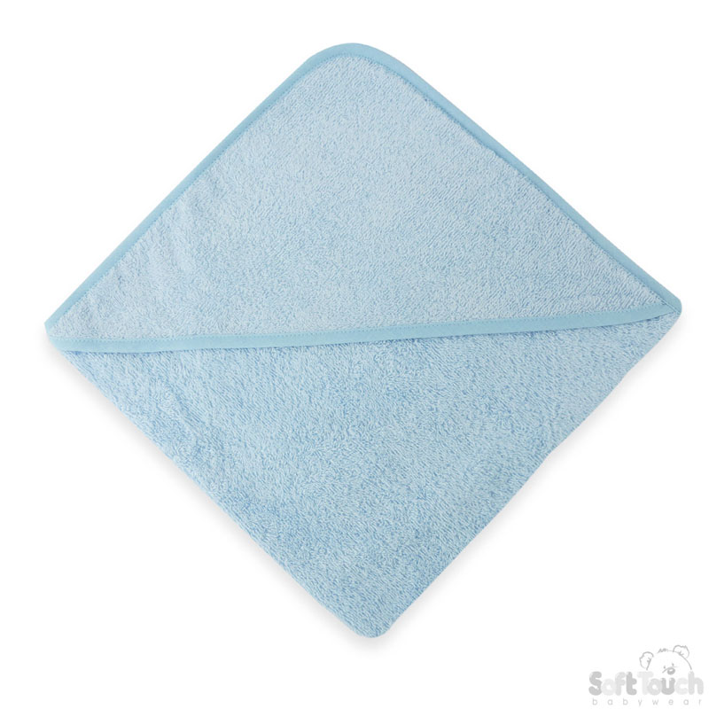 Plain Blue Hooded Robe No. HT10-B