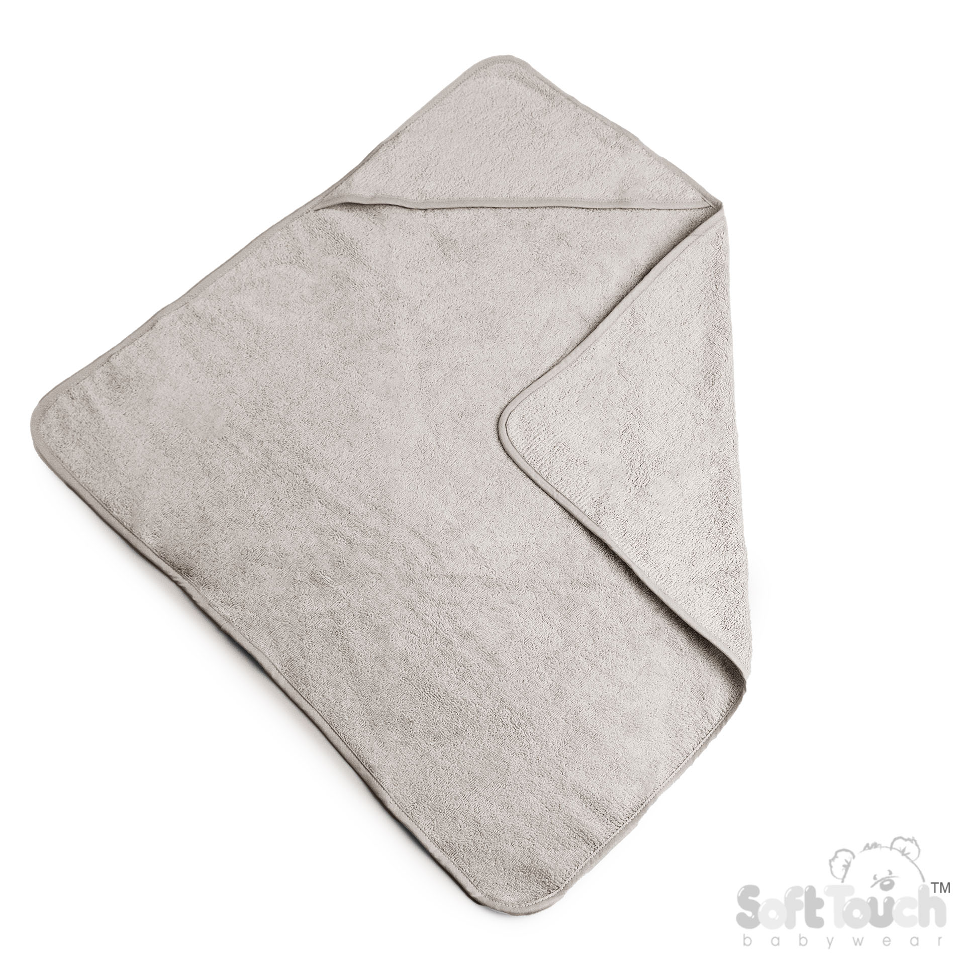 Plain Grey Hooded Robe No. HT10-G