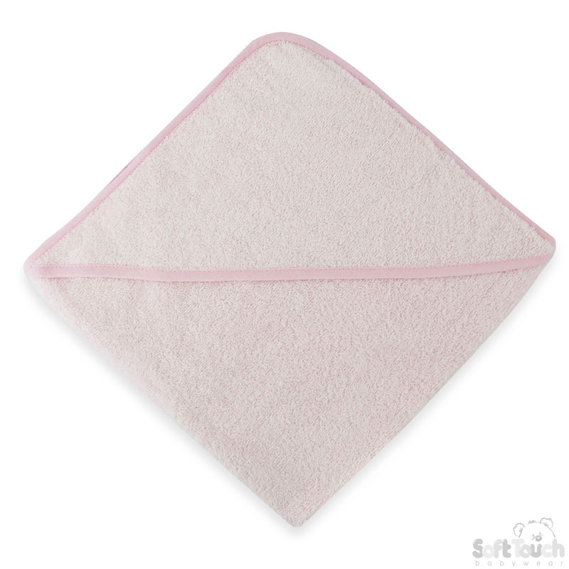 Plain Pink Hooded Robe No. HT10-P