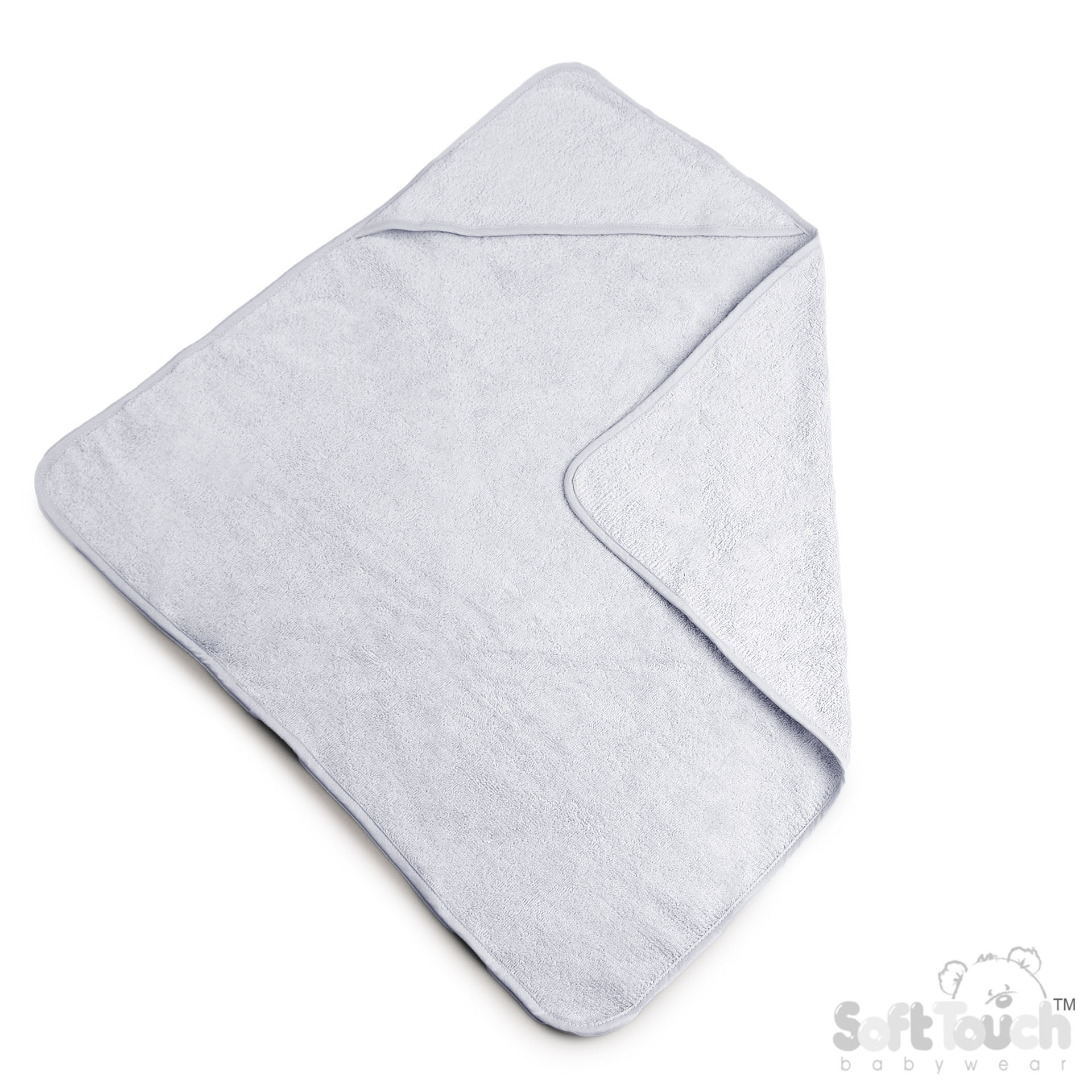 Plain White Hooded Robe No. HT10-W