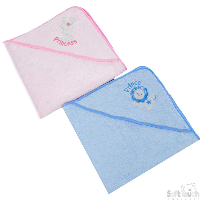 Infants Prince/Princess Hooded Robe: HT16-PB