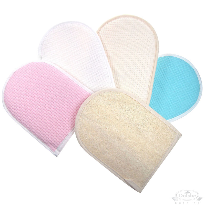 Coral Loofah Body Mitt: L030