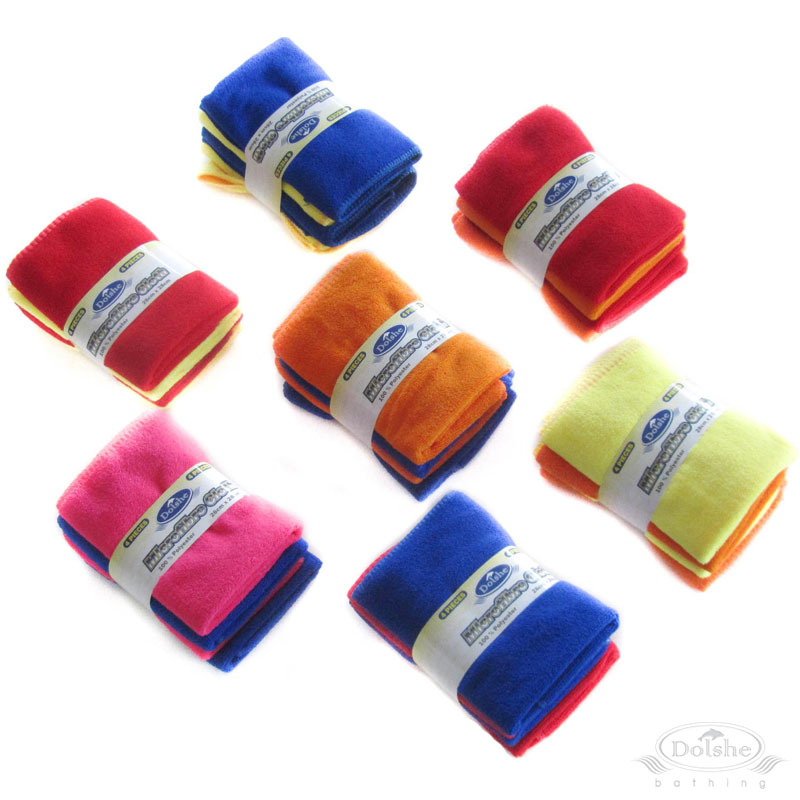 4 Pack Microfibre Cloths No. M404