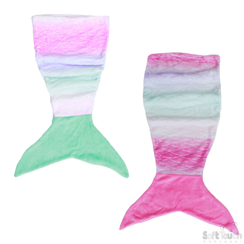 Mermaid Blanket Multi Col MB04