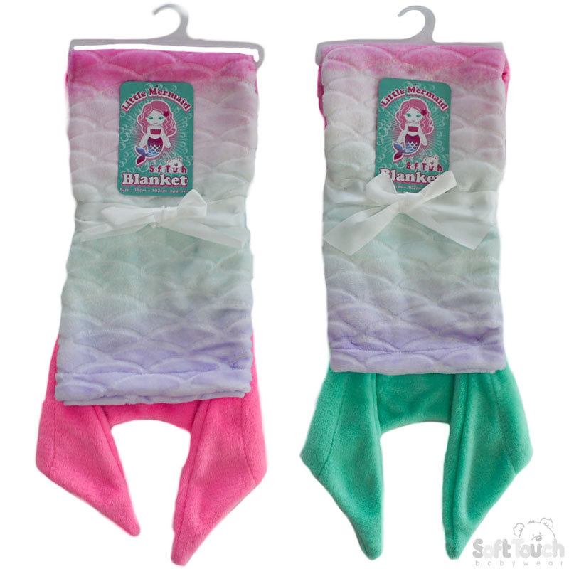 Mermaid Blanket Multi Col MB04
