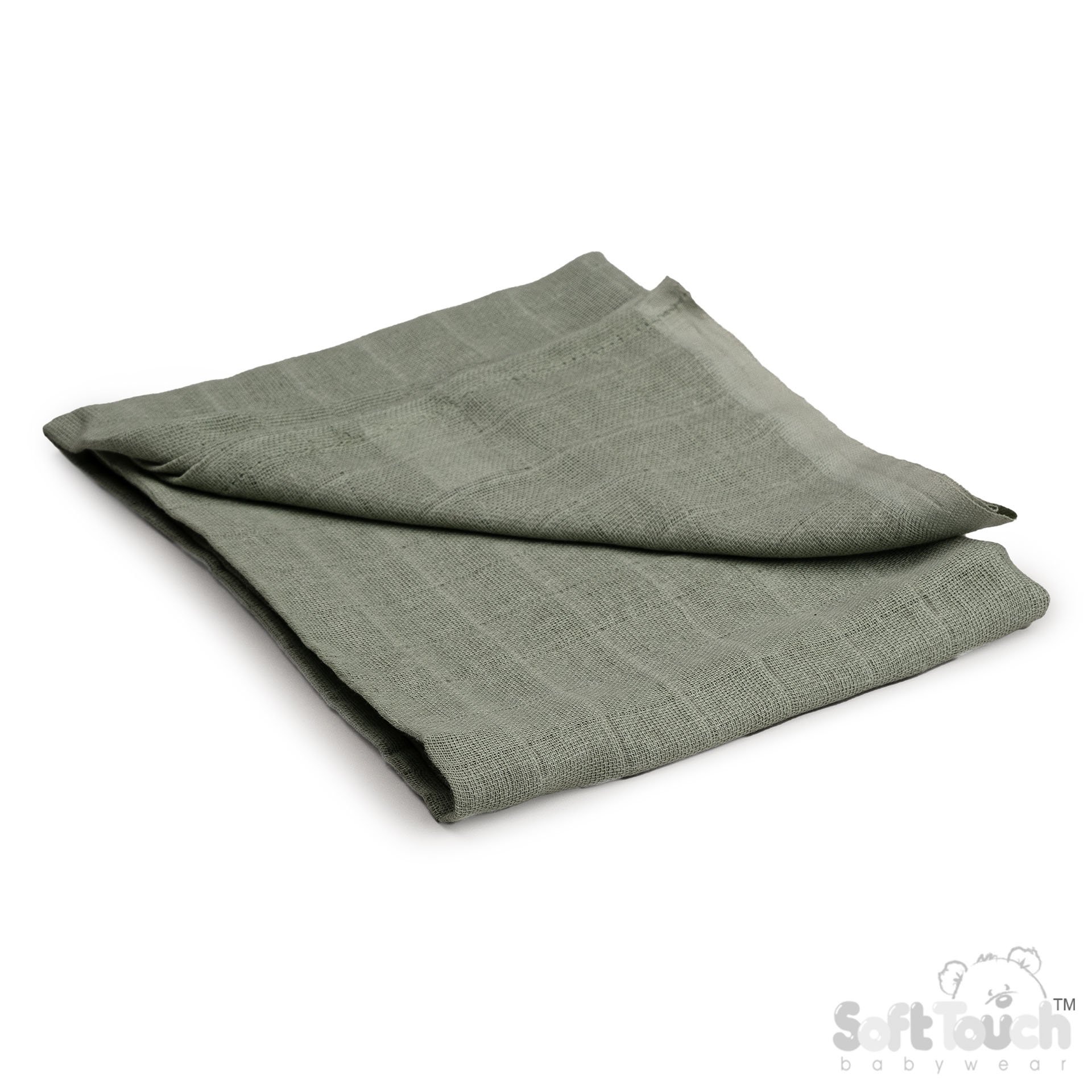 Sage Green Muslin Squares MS01-SG (6pcs)