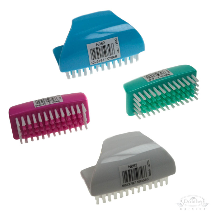 Rectangle Double Colour Nail Brush No. NB62