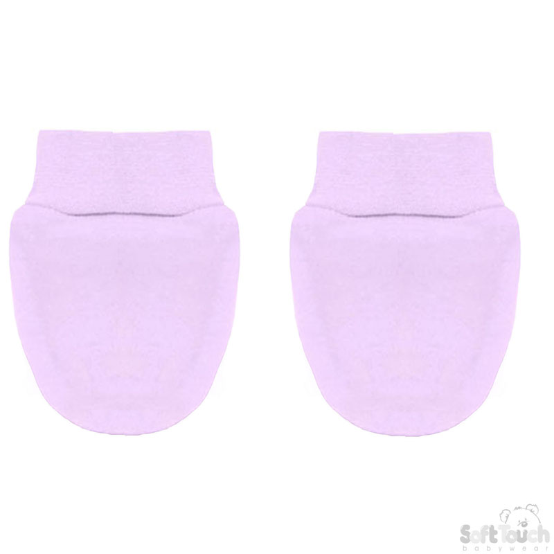 Pink Anti-Scratch Mittens No. P110-P-BP