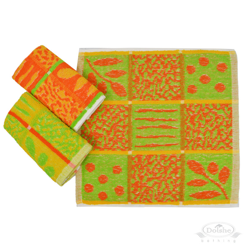 Leaf Pattern Face Cloth No. P117