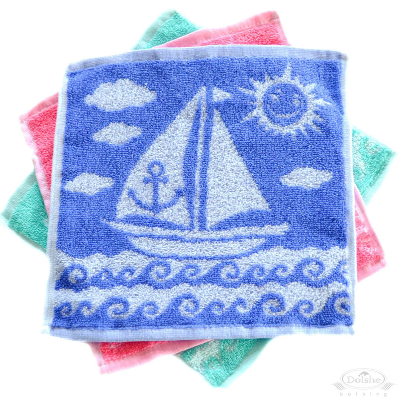 Sailing Boat Face Cloth: P127