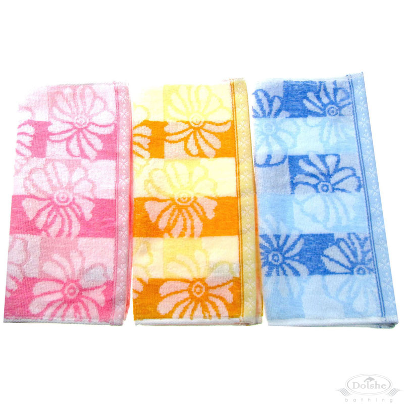 Flowers Face Cloth: P132