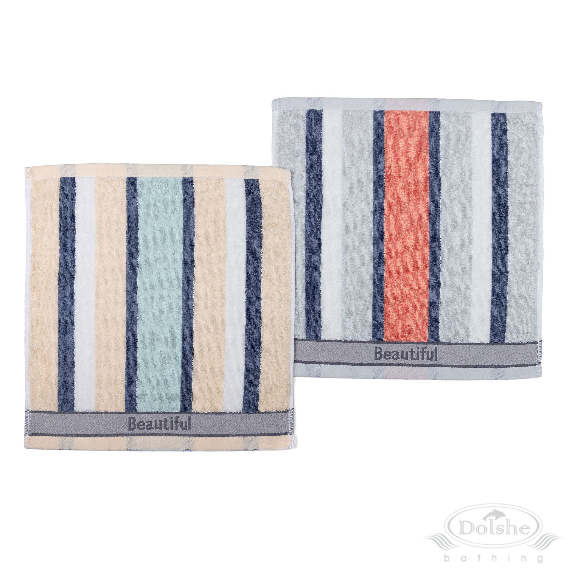 Face Cloth No. P162 - Stripes & Beautiful