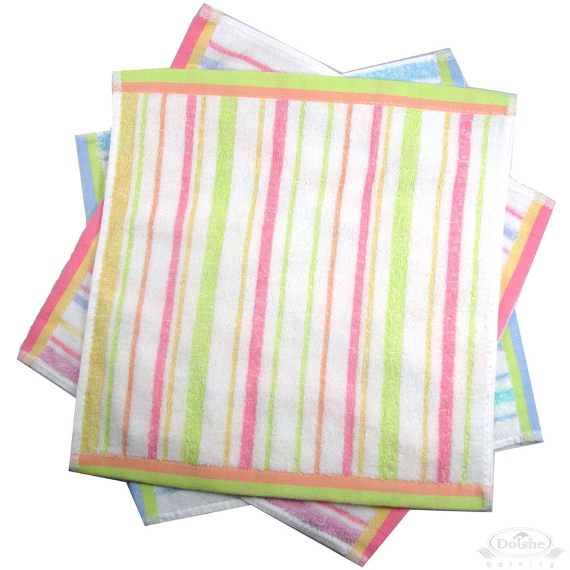 Striped Face Cloth: P462