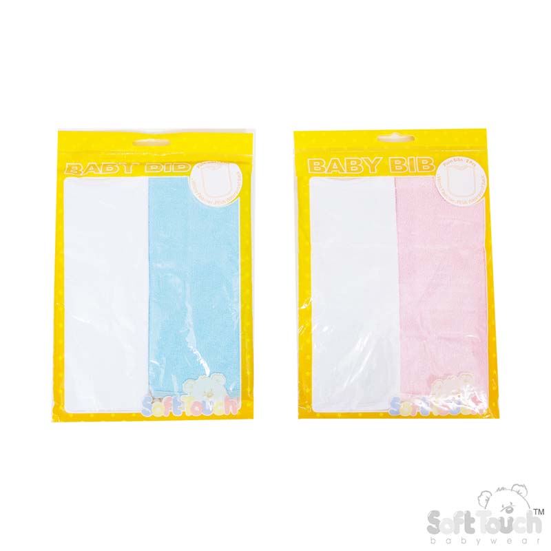 Cotton/PEVA Back Velcro Bib P4705-PP