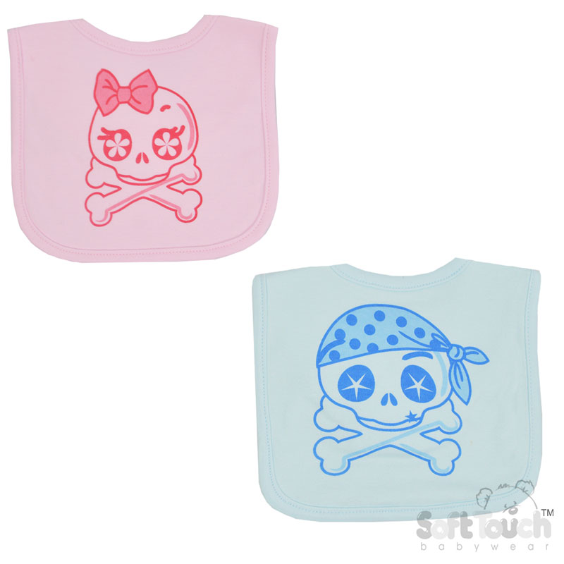 Baby Bibs 'Skull & Crossbone'No. P4709