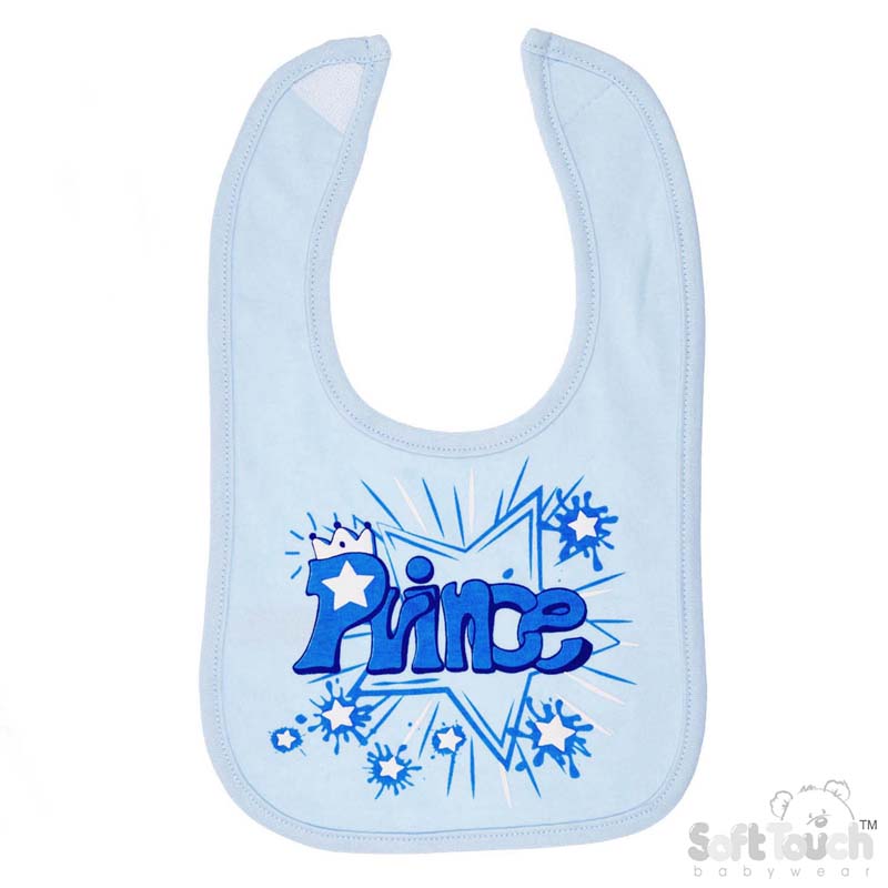 Blue Prince Velcro Bib No. P4710-B