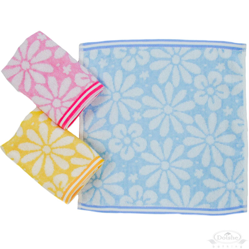 Floral Face Cloth P482