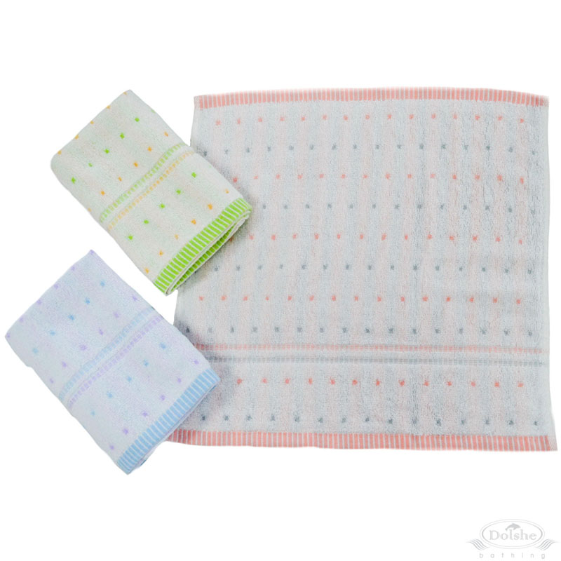 Spots & Stripes Face Cloth: P486
