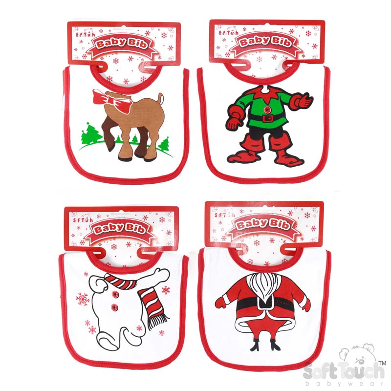 Xmas Body Bib No. P5166-X
