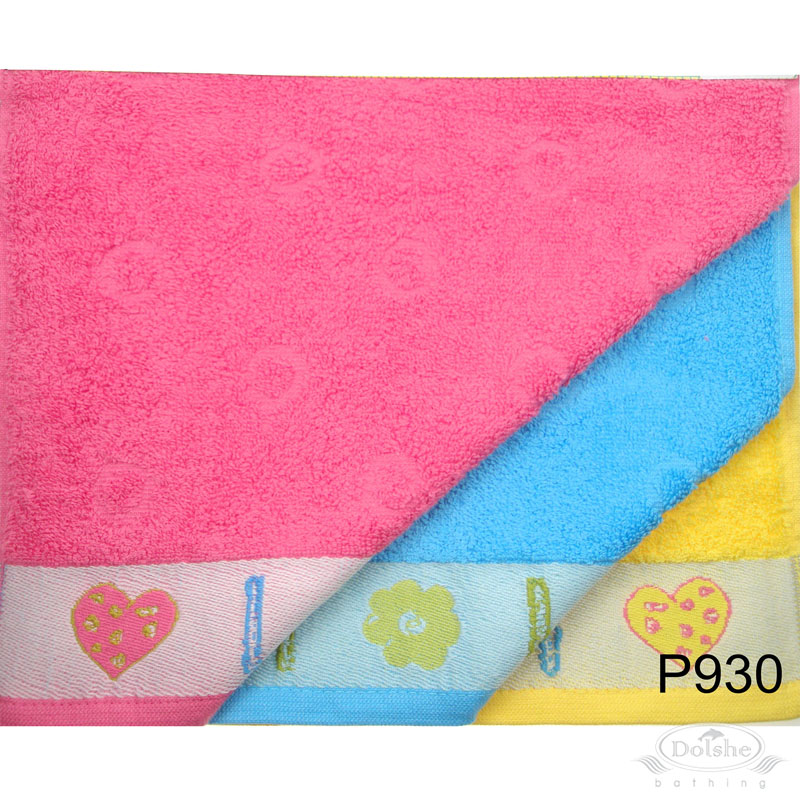 Face Cloth No.P930 (Hearts)