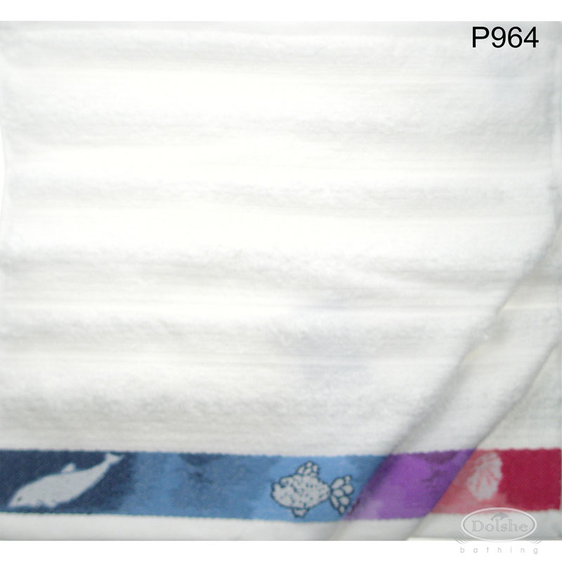 Face Cloth No. P964 - Waves